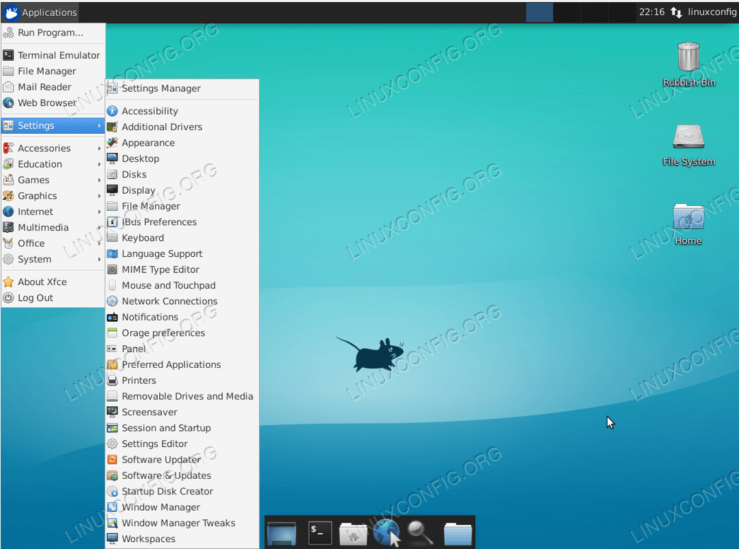 how to install xfce desktop